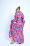 Perring Linen Print Maxi Skirt and Top Set
