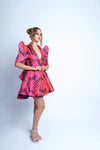 Monroe Backless Brocade Blazer Dress